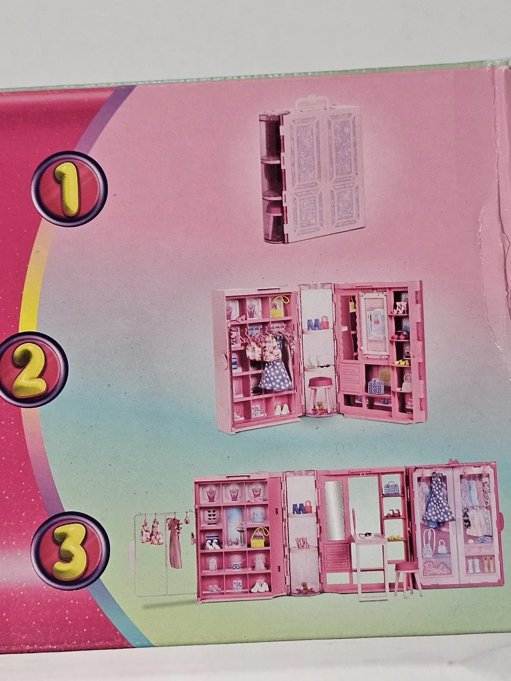 Barbie Pink Dream Closet Playset with Accessories